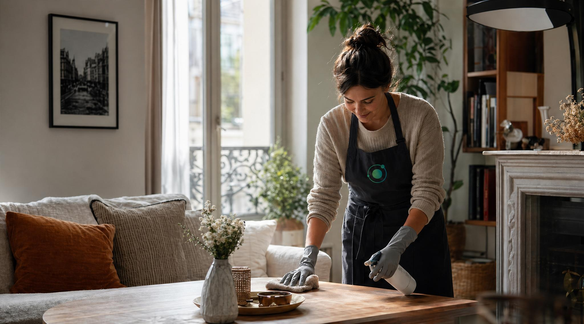 Femme de ménage professionnelle maideo
